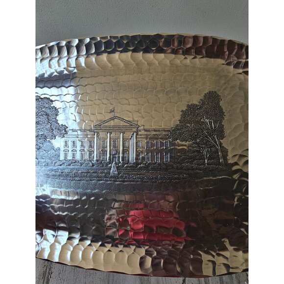 Wendell August White‎ House platter plate building historical association - Picture 3 of 10